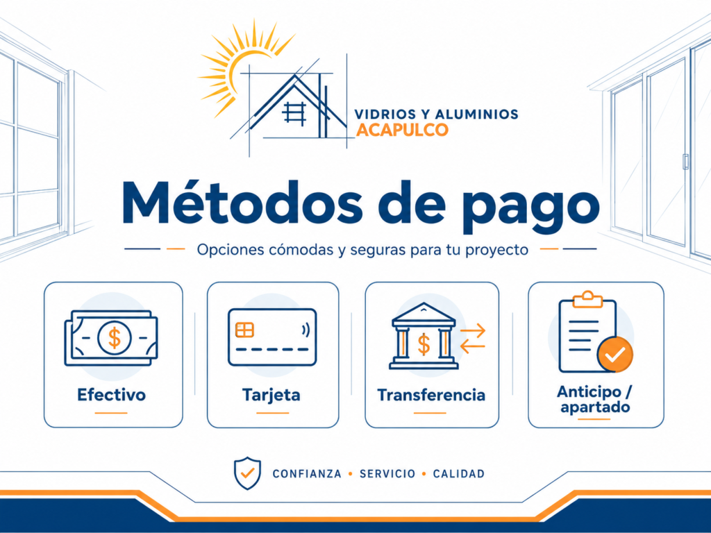 Precio de canceles de aluminio en Acapulco